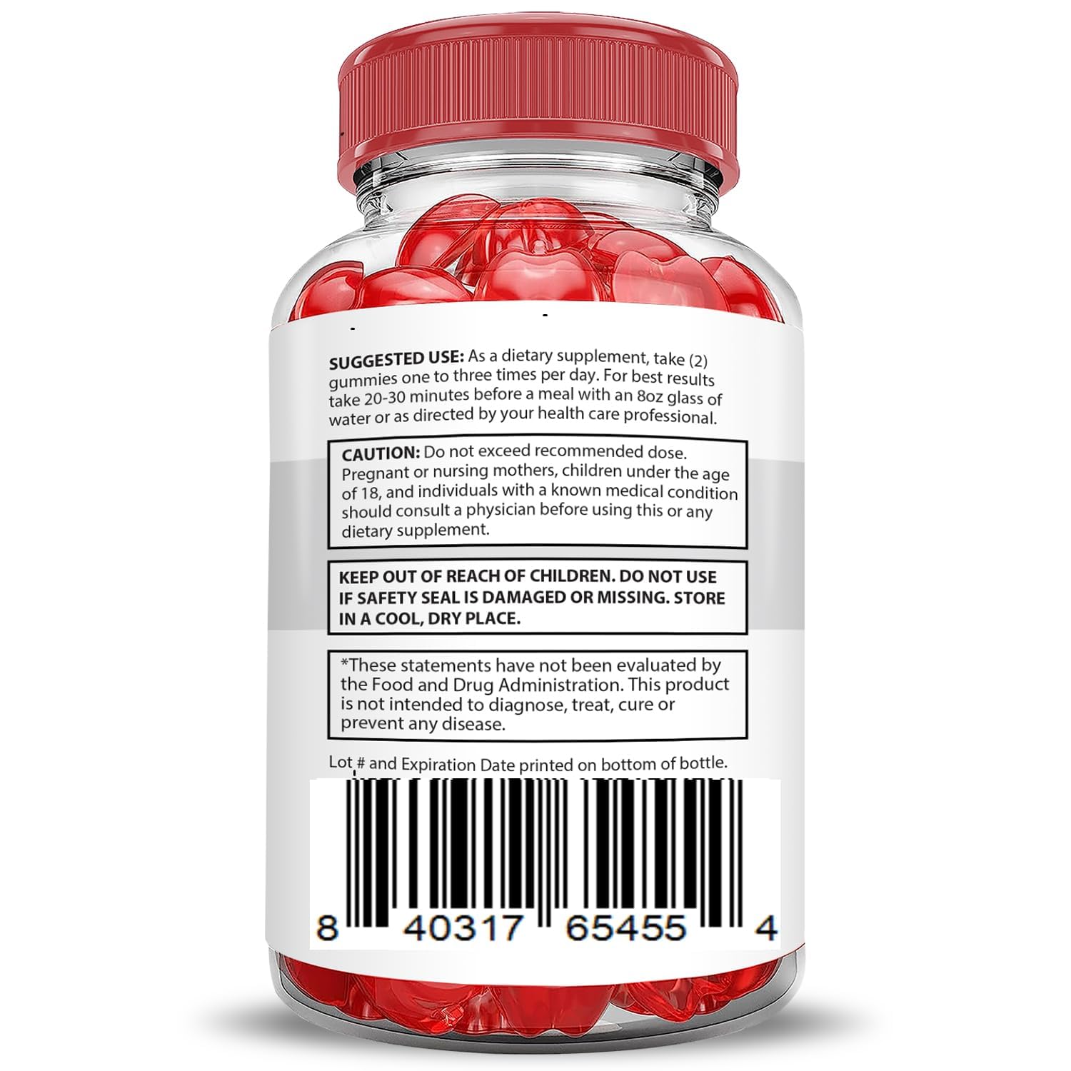 Justified Laboratories Boostline Keto ACV Gummies ingredients feature pomegranate beet juice powder.
