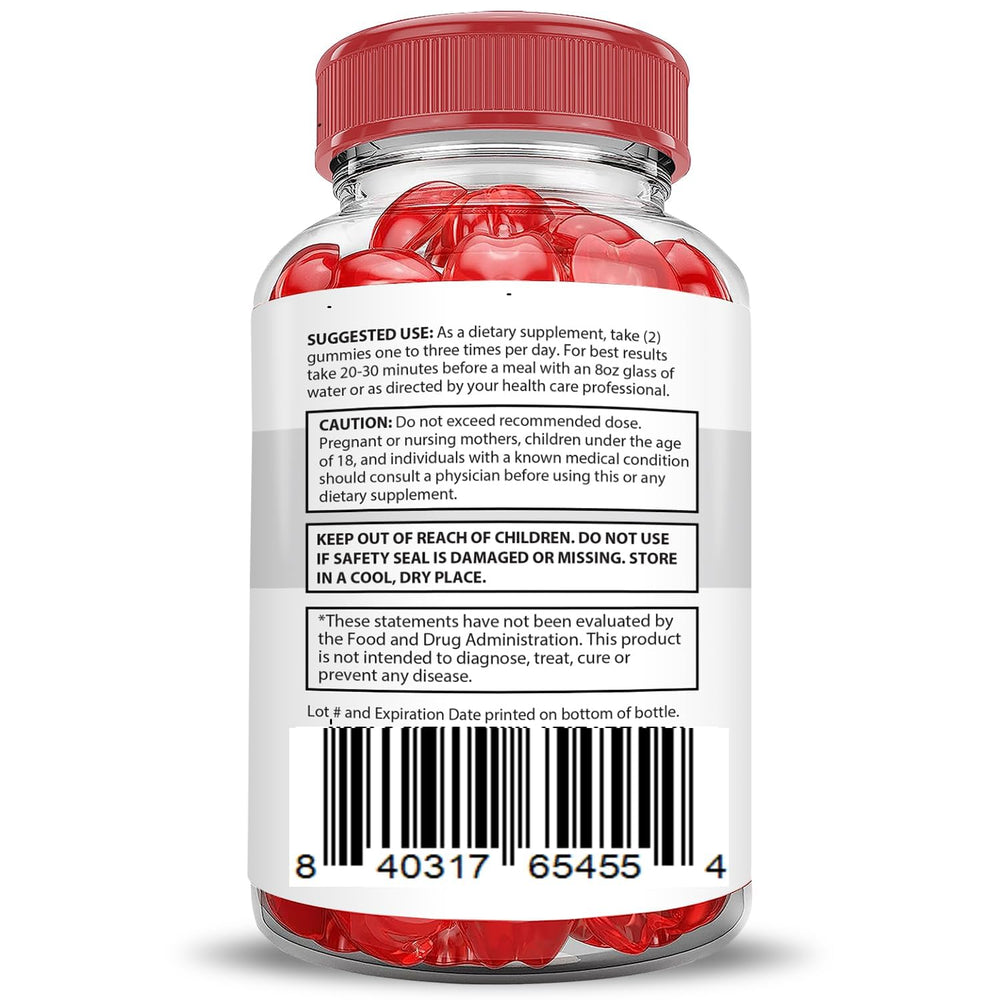 Justified Laboratories Boostline Keto ACV Gummies ingredients feature pomegranate beet juice powder.