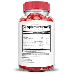 Justified Laboratories Destiny Keto ACV Gummies closeup shows chewy gummies and flavor