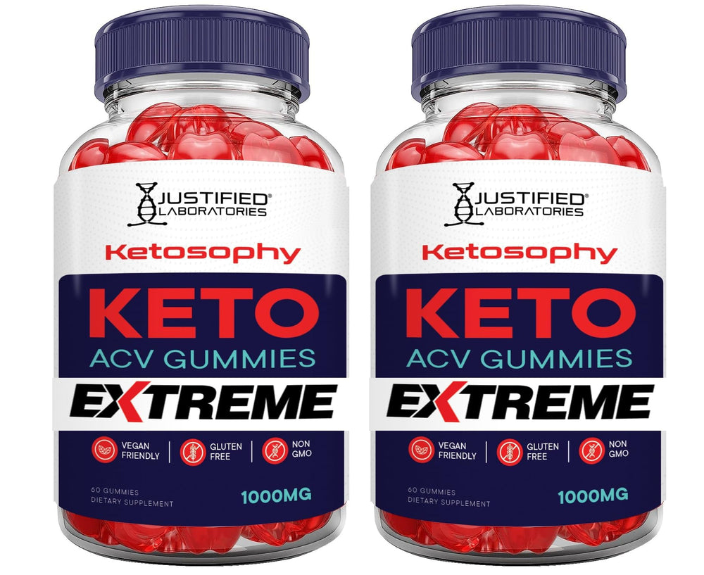 Justified Laboratories Ketosophy ACV Gummies Extreme 2-Pack front view