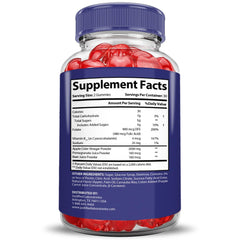 Ketosophy ACV Gummies Extreme 2-Pack gummies close-up