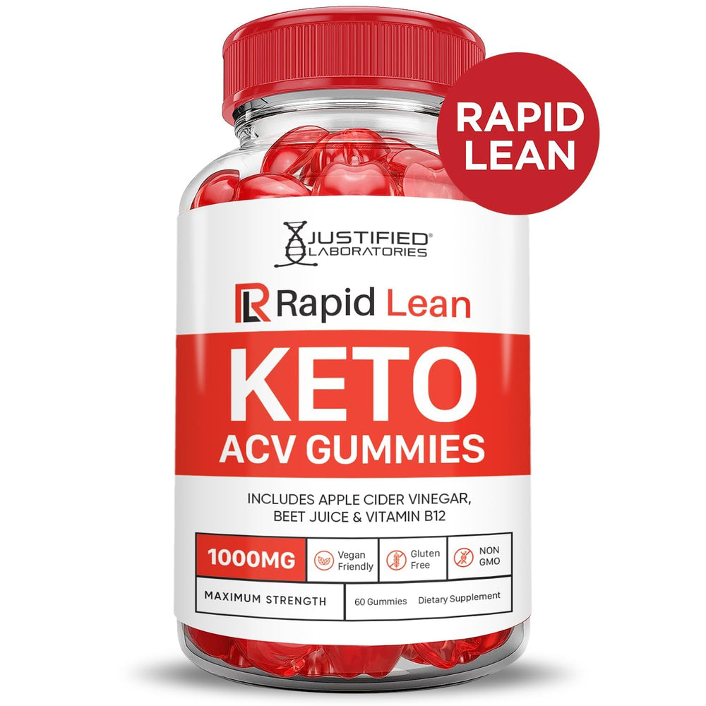 Justified Laboratories Rapid Lean Keto ACV Gummies ready for on-the-go enjoyment anywhere.