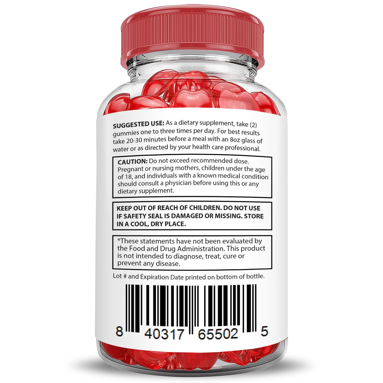 Justified Laboratories Trim Tummy Keto ACV Gummies plant-based pectin texture for chewable form.