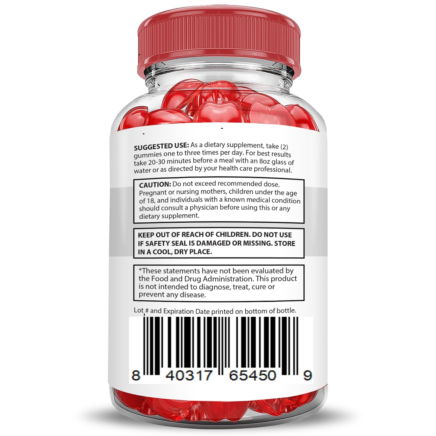 Justified Laboratories Boostline Keto ACV gummies highlighting B12 and folate