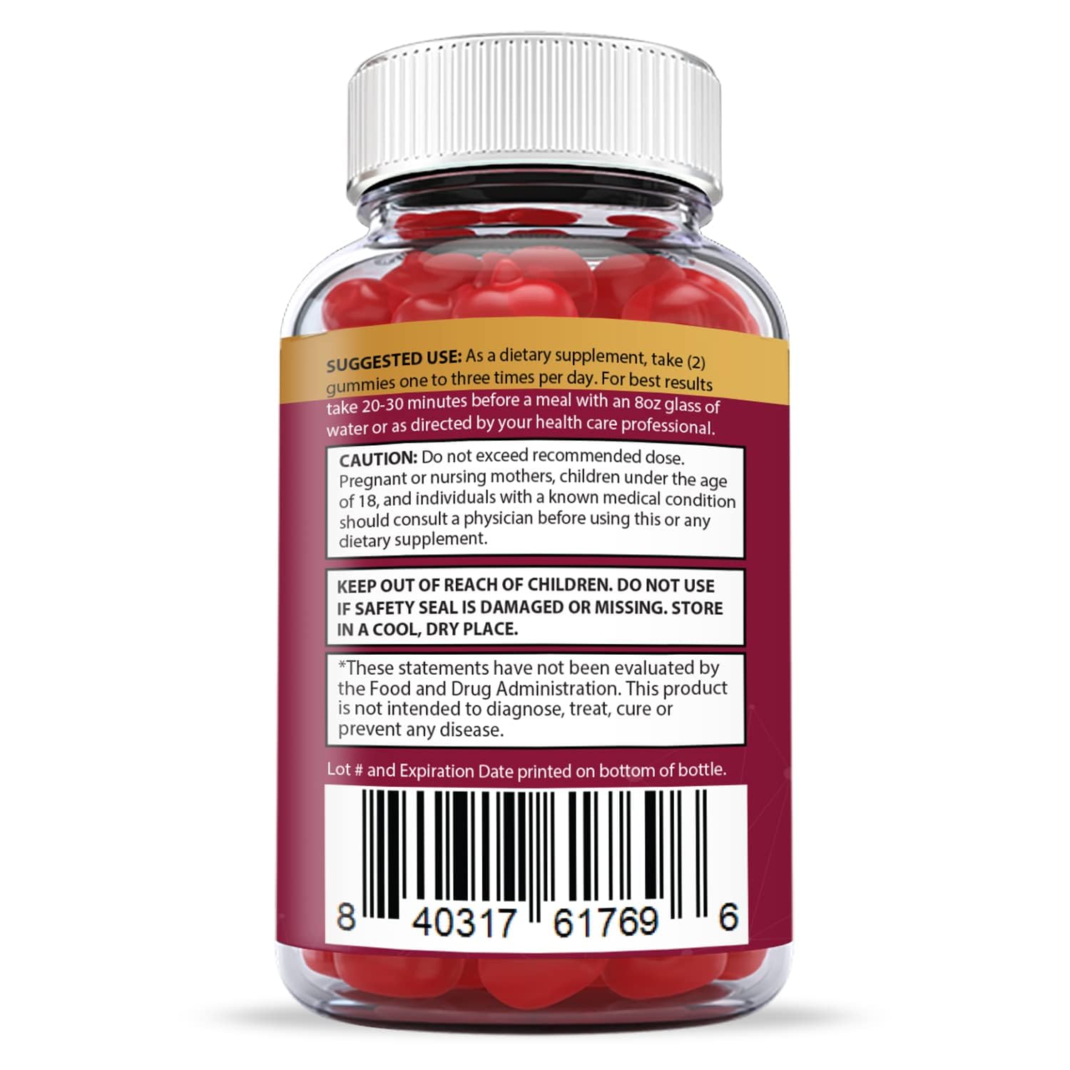 Justified Laboratories Great Results Keto ACV Gummies pectin-based texture offers a pleasant bite
