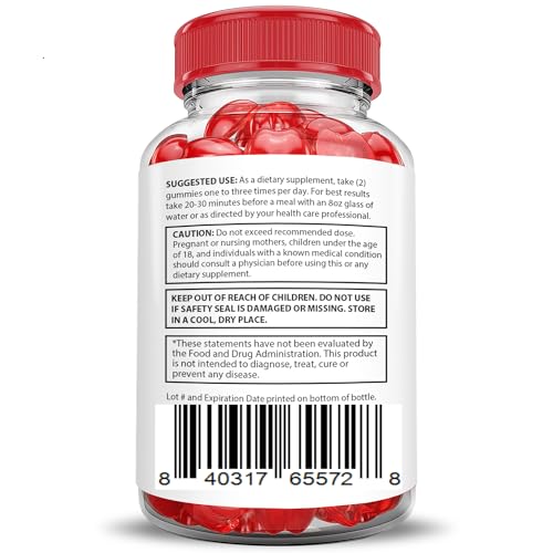 Keto Rush ACV Gummies label close-up showing 1000mg