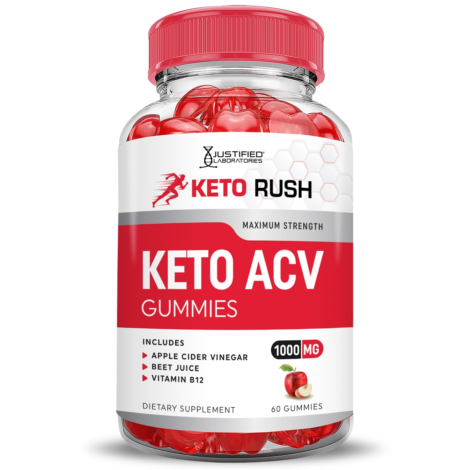 Gummies texture showing pectin-based base