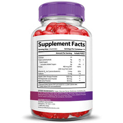 Vegan, Non-GMO Keto ACV Gummies packaging and label