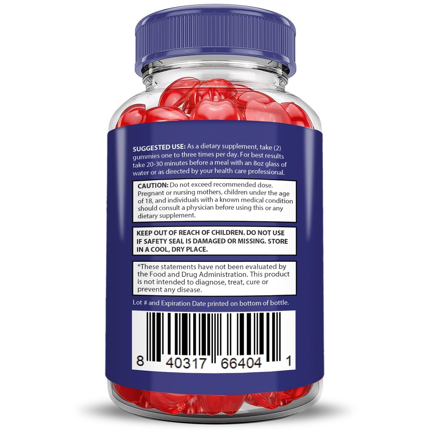 Justified Laboratories Slim Fusion Keto ACV Gummies bottle highlights apple cider vinegar