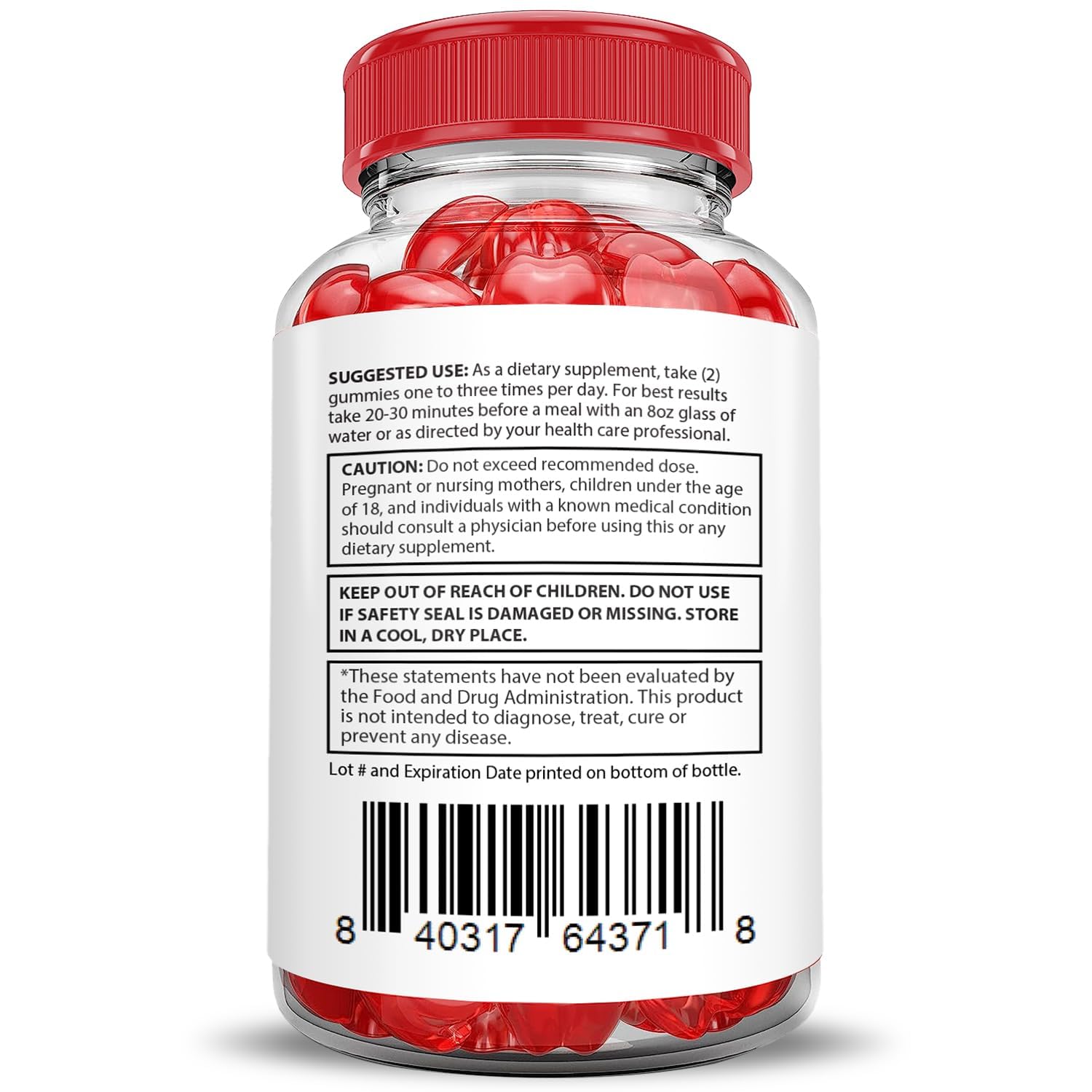 Apple cider vinegar and pomegranate blend in Vital Grow XL for robust flavor profile