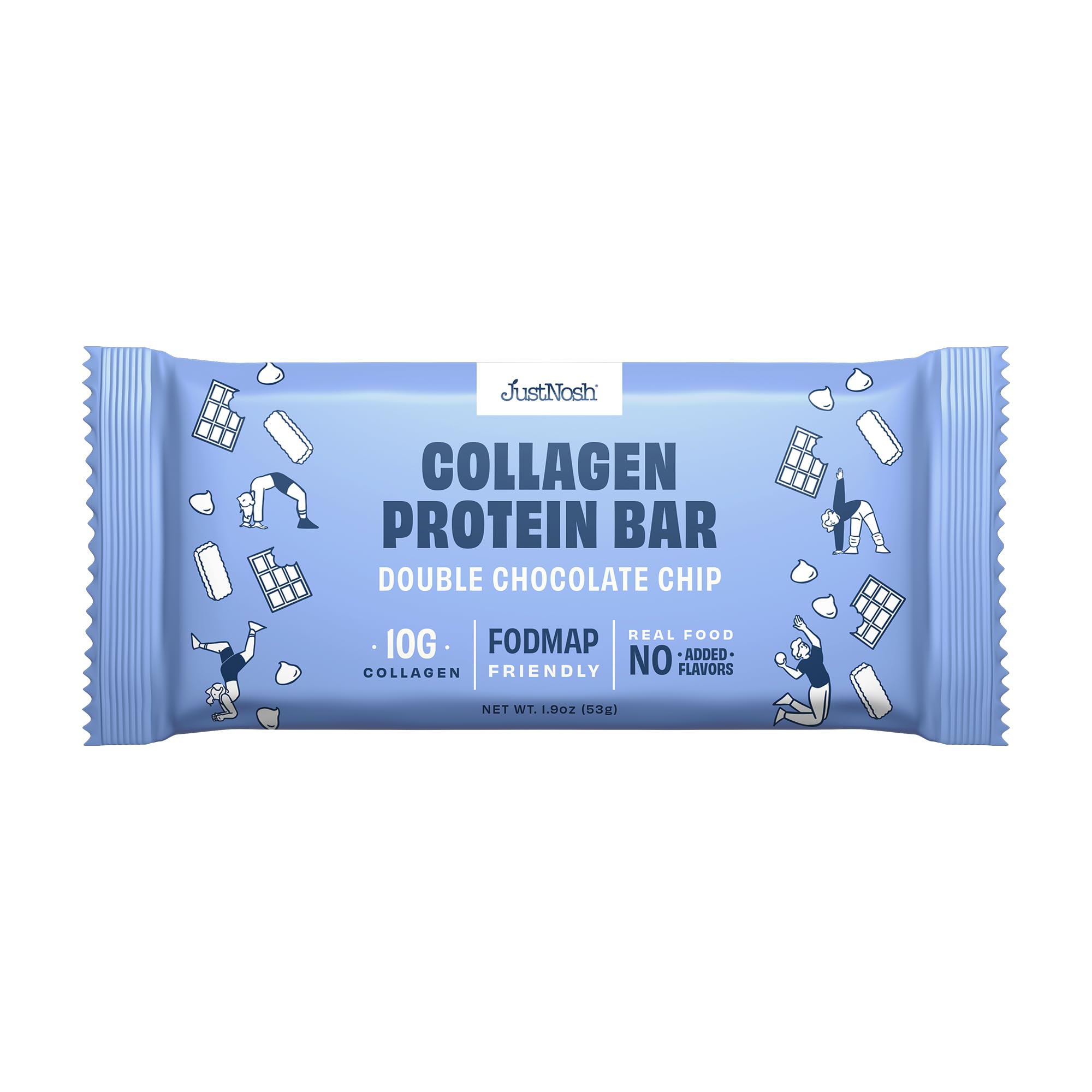 12-pack box display of JustNOSH bars