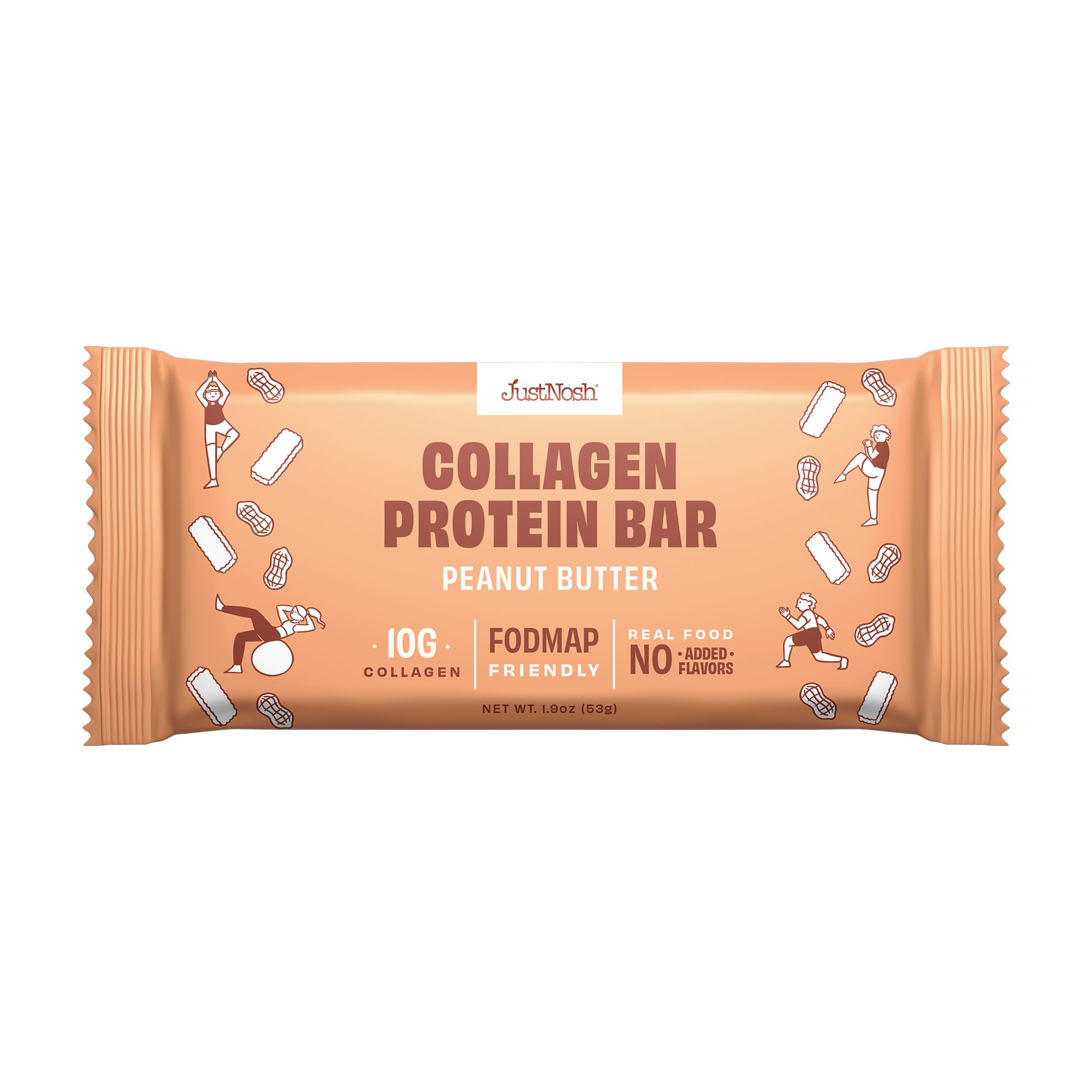 12-pack box display of JustNosh bars