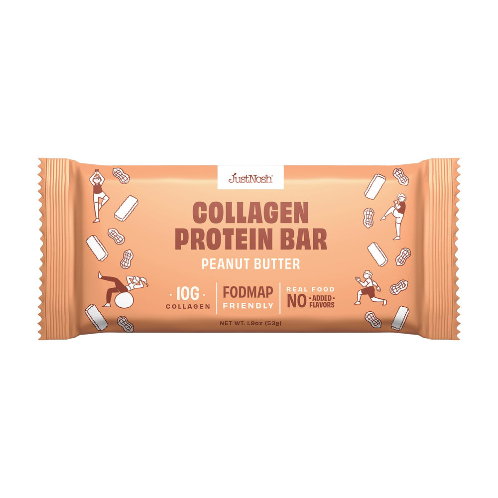12-pack box display of JustNosh bars