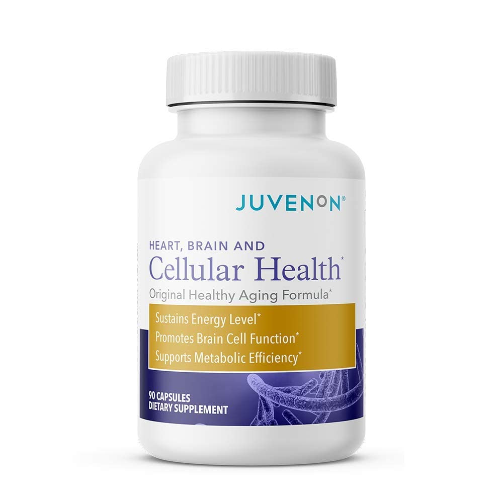 Bottle of Juvenon Cellular Health with 90 capsules