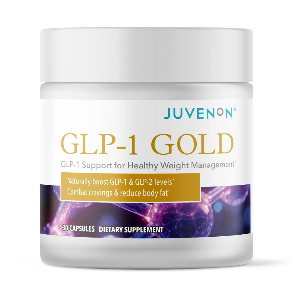 Juvenon GLP-1 Gold bottle – front view