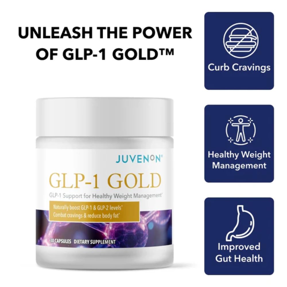 Juvenon GLP-1 Gold packaging – front