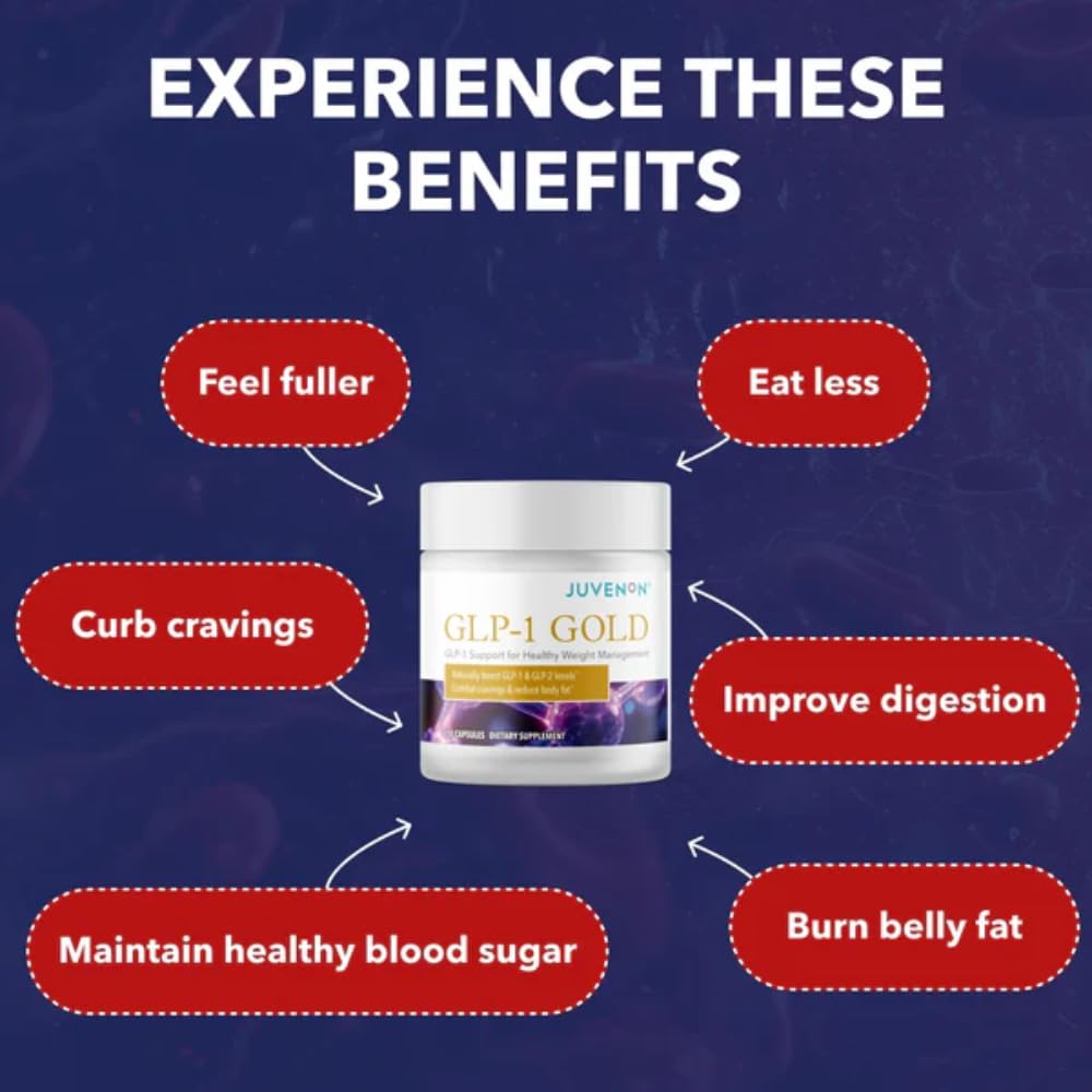Juvenon GLP-1 Gold capsules