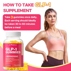 JUYIHEAL GLP-1 Gummies bottle and label