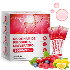 JWUOCBF NAD liquid supplement bottle and box