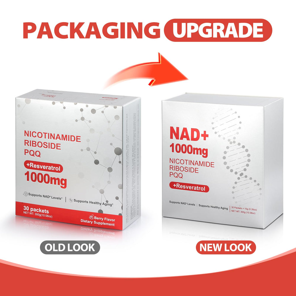 Close-up of NAD Liquid Supplement bottle cap and label