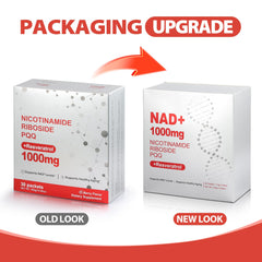 Close-up of NAD Liquid Supplement bottle cap and label