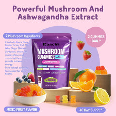 KAACHLI Gummies label with ingredients and dosage