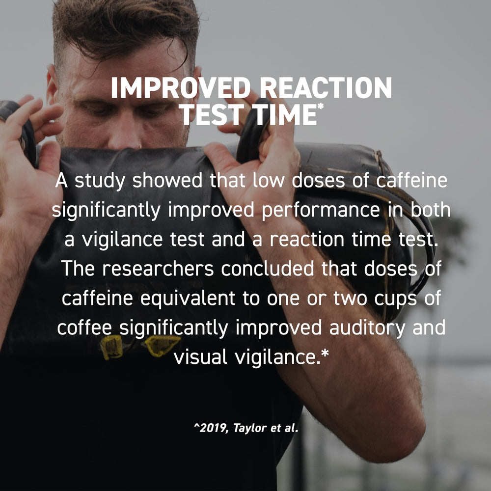 Kaged Caffeine Pills in hand indicate portable pre-workout energy.