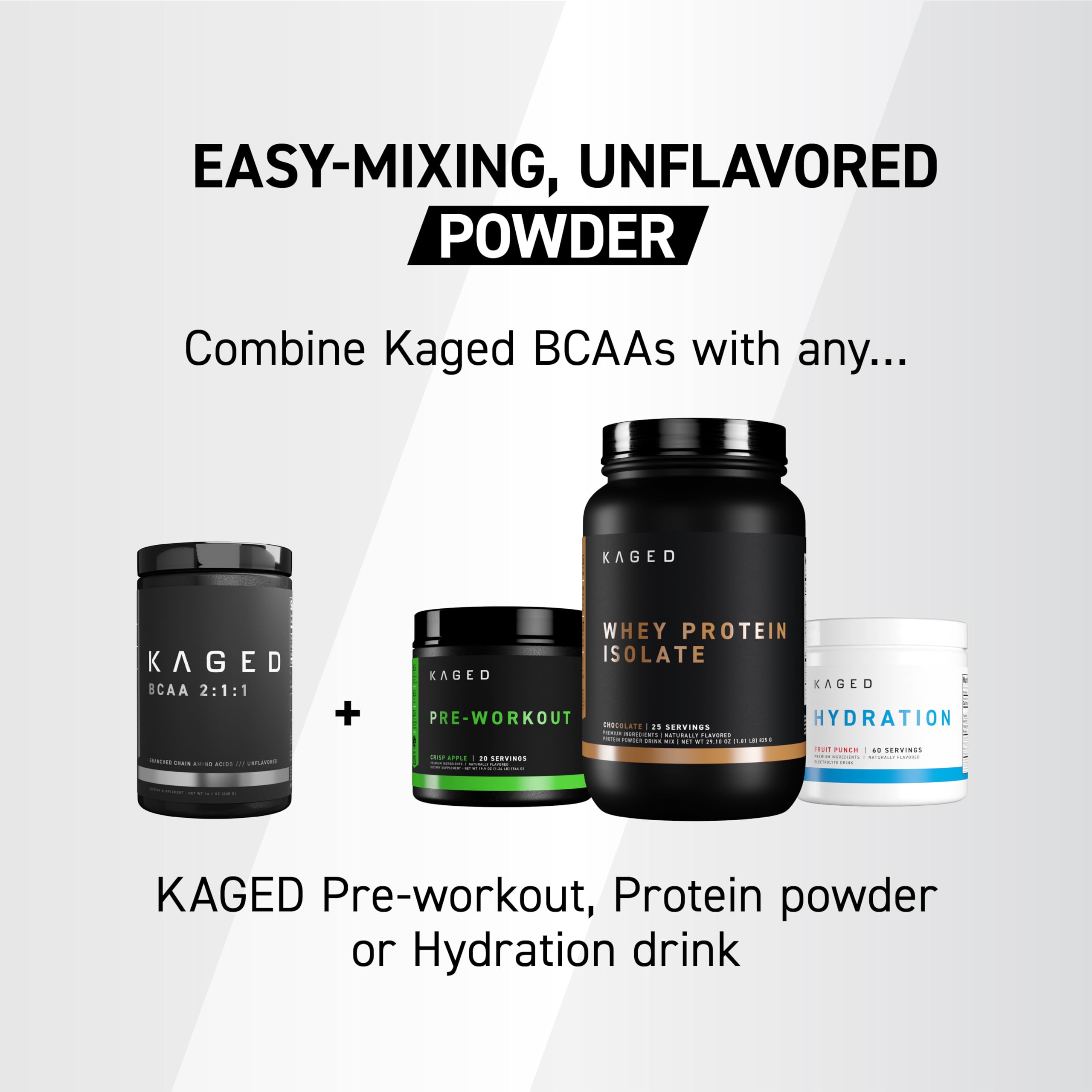 Kaged difference: premium BCAAs for performance