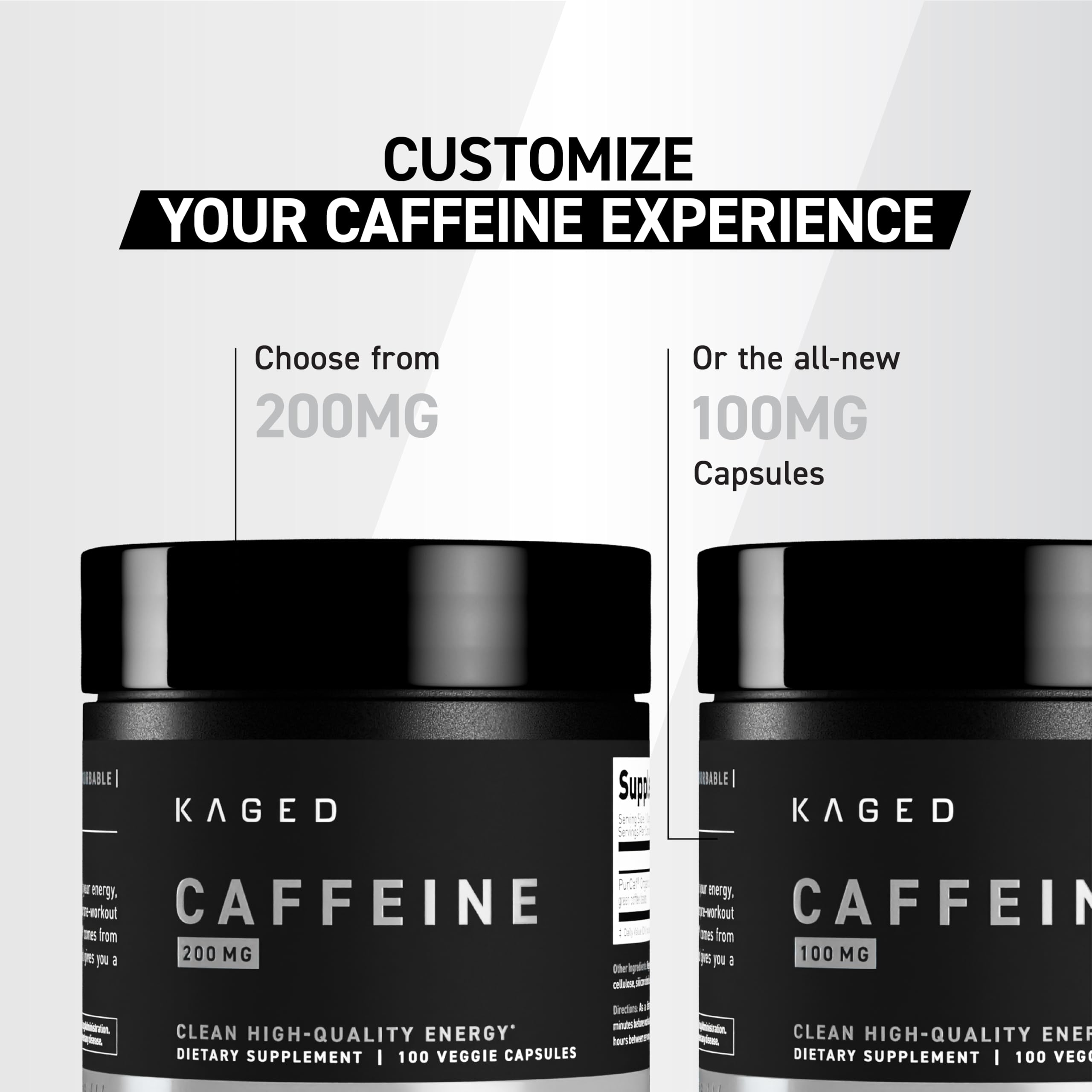 Kaged label closeup emphasizes no banned substances.