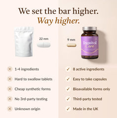 kailea capsules in hand demonstrating scale and four-capsule daily dose benefit