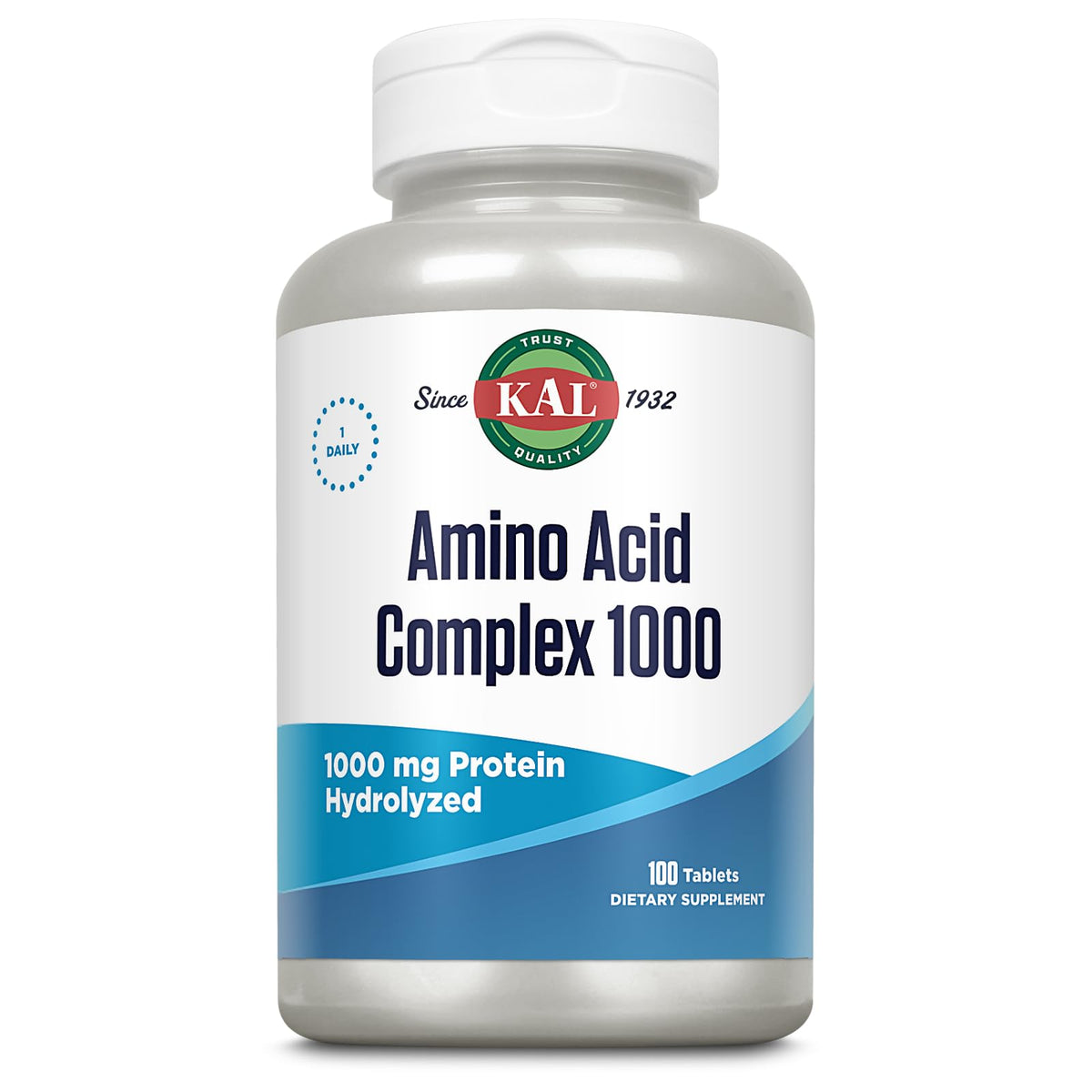 KAL Amino Acid Complex Tablets bottle label