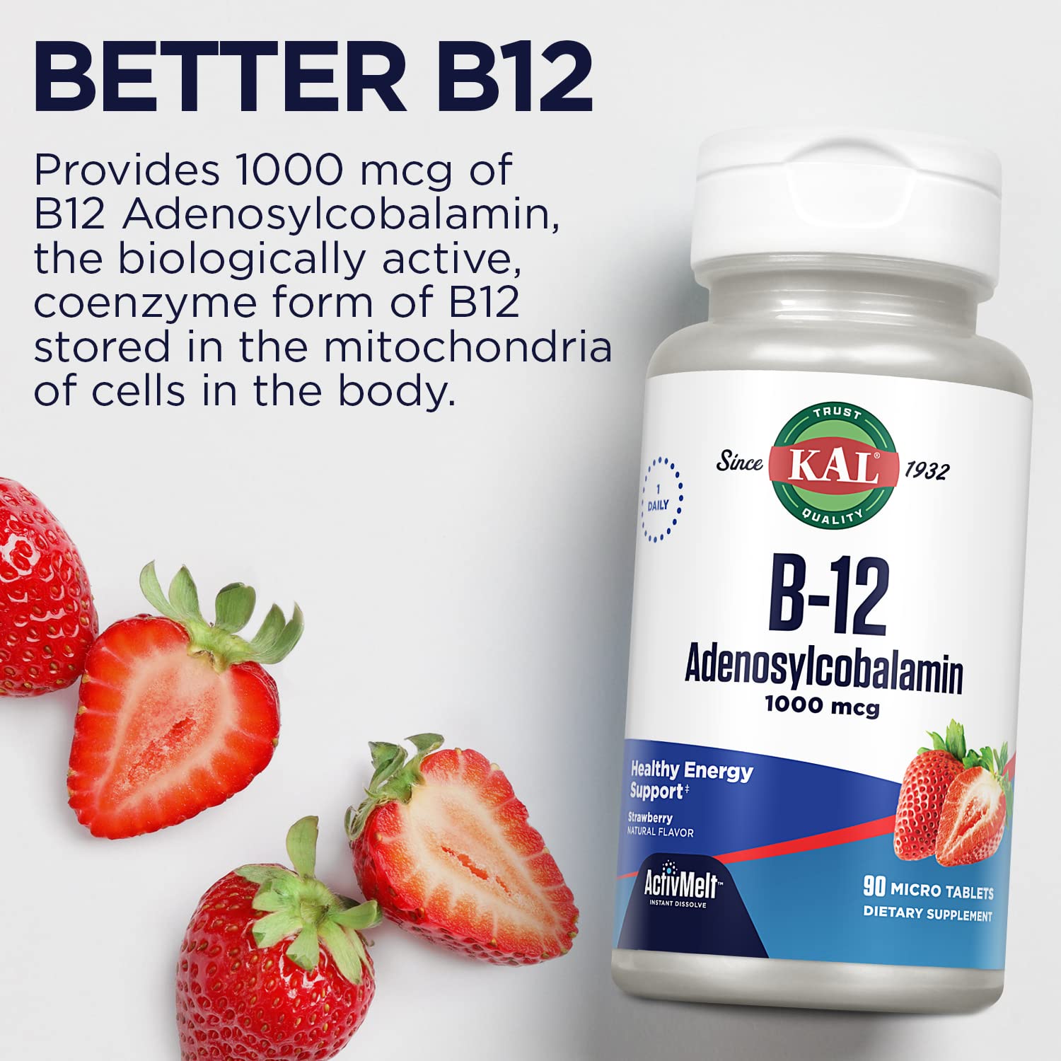 Lab-verified purity and potency testing for B12 supplement
