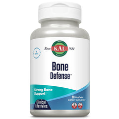KAL Bone Defense bottle label - 90 count, 30 servings