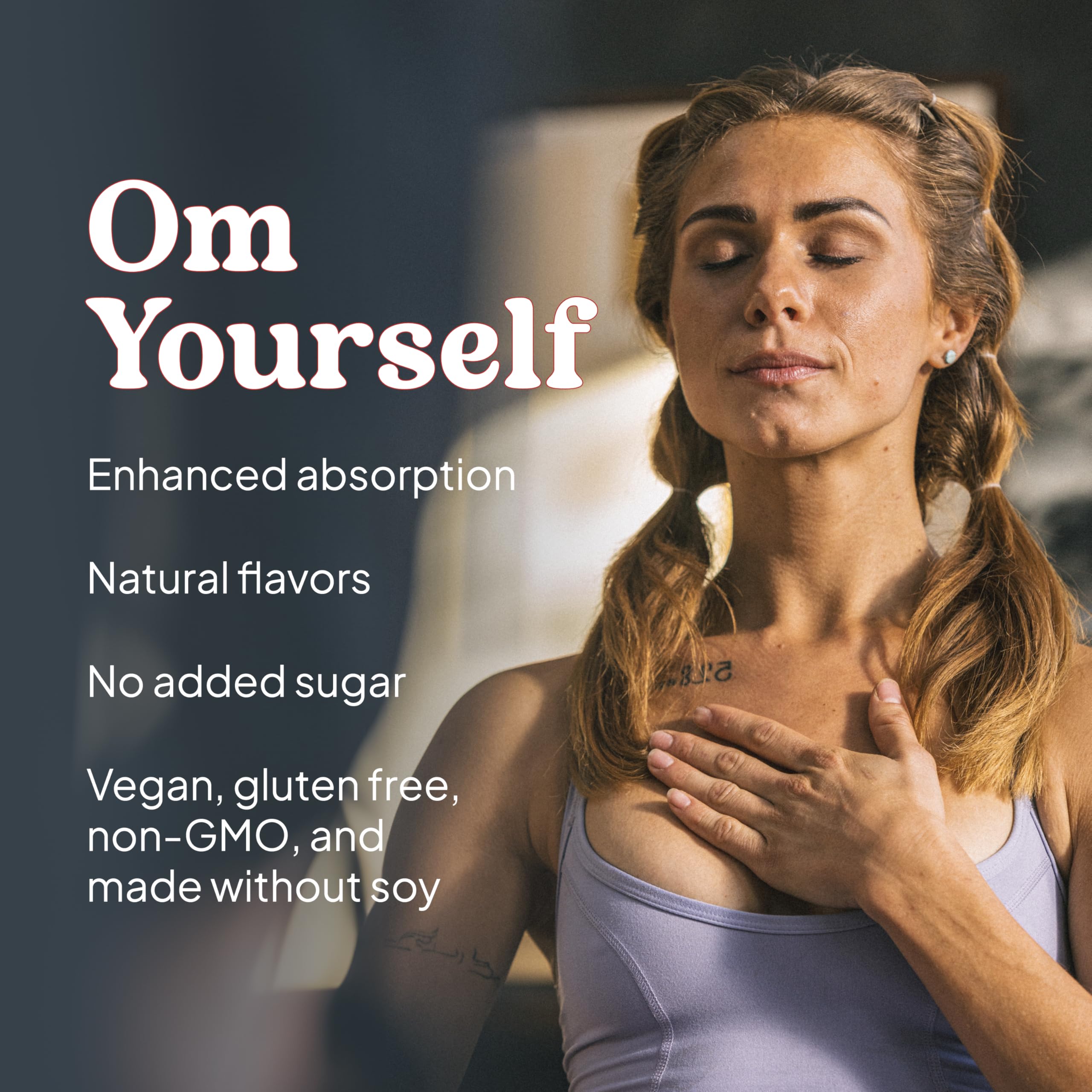 40 servings per container label on KAL Magnesium Powder