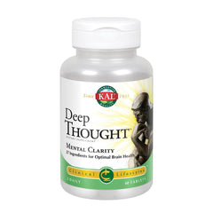 Bottle of KAL Deep Thought Tablets 60-count with label