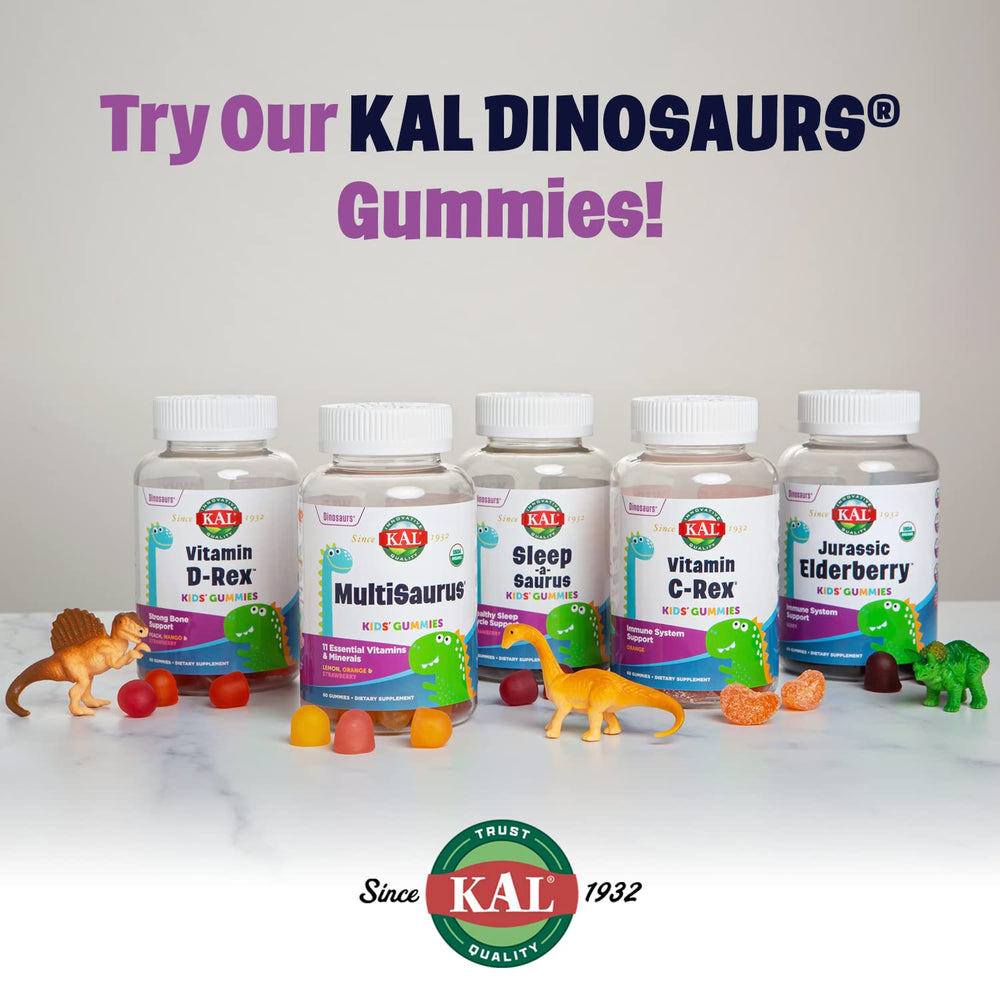 Dinosaur-shaped probiotic chews for kids