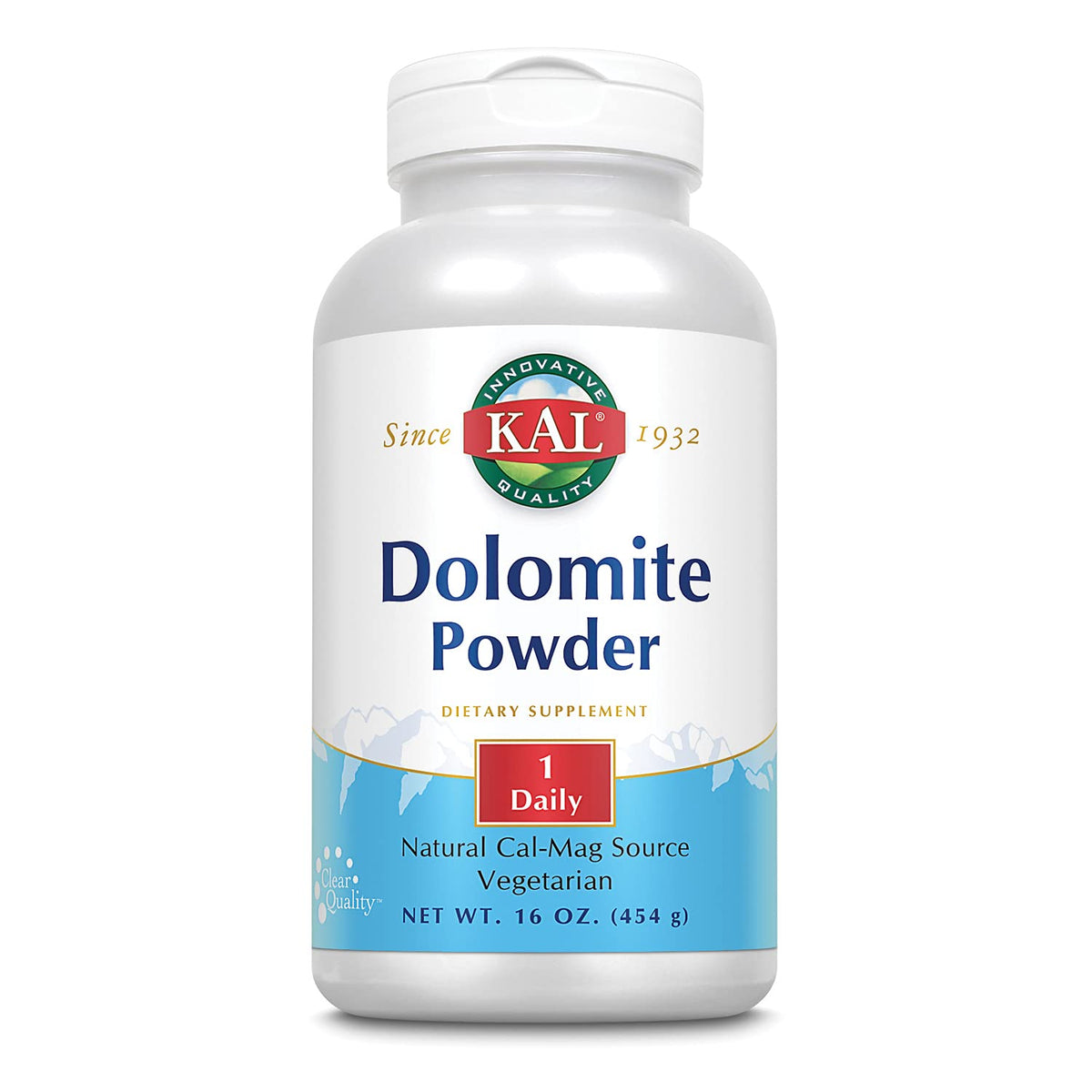 Kal Dolomite Powder 16 Ounce container