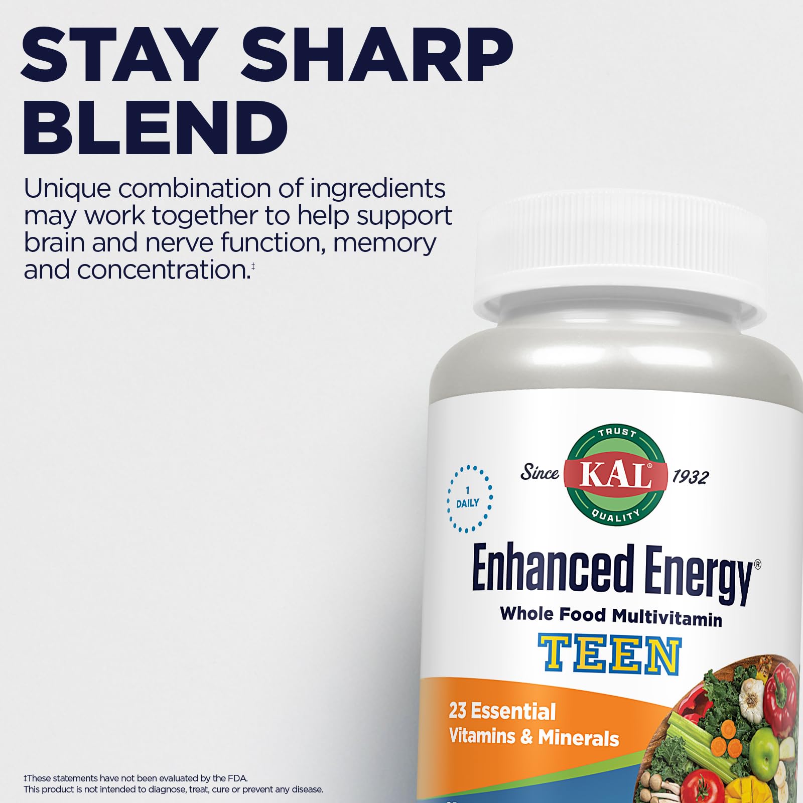 Teens taking Kal Enhanced Energy supplement