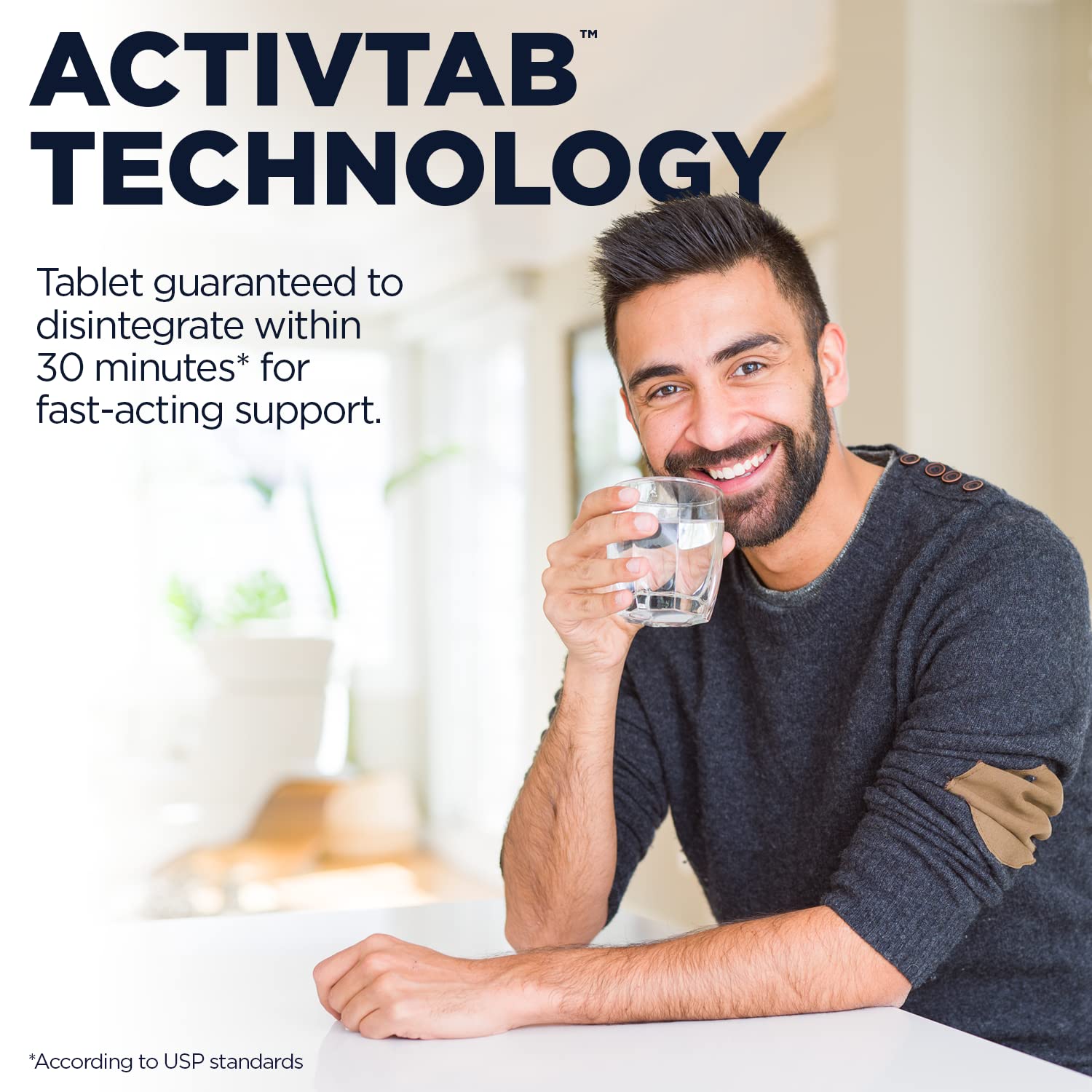 Eco-friendly PCR bottle packaging for KAL Glucosamine Chondroitin MSM D-3