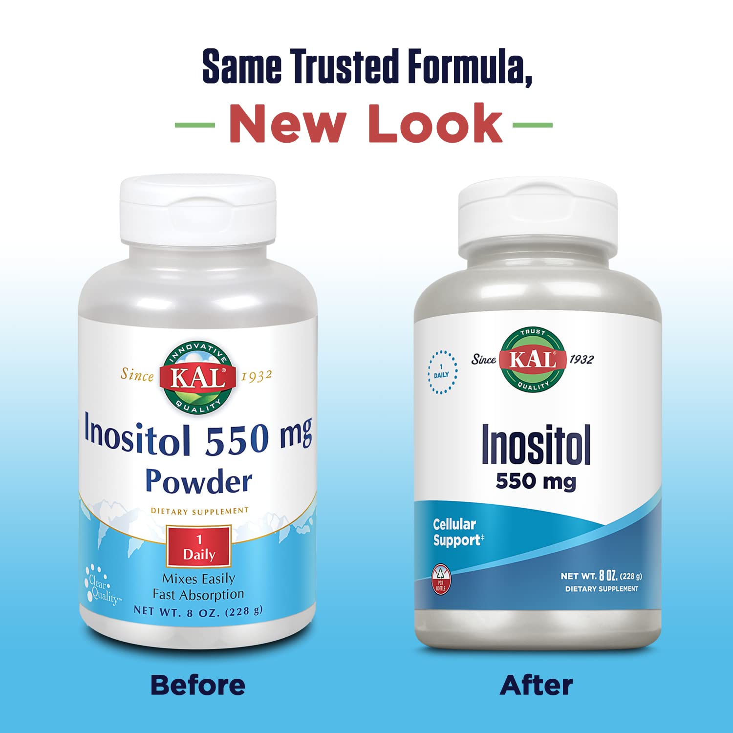 Measuring scoop with Inositol powder