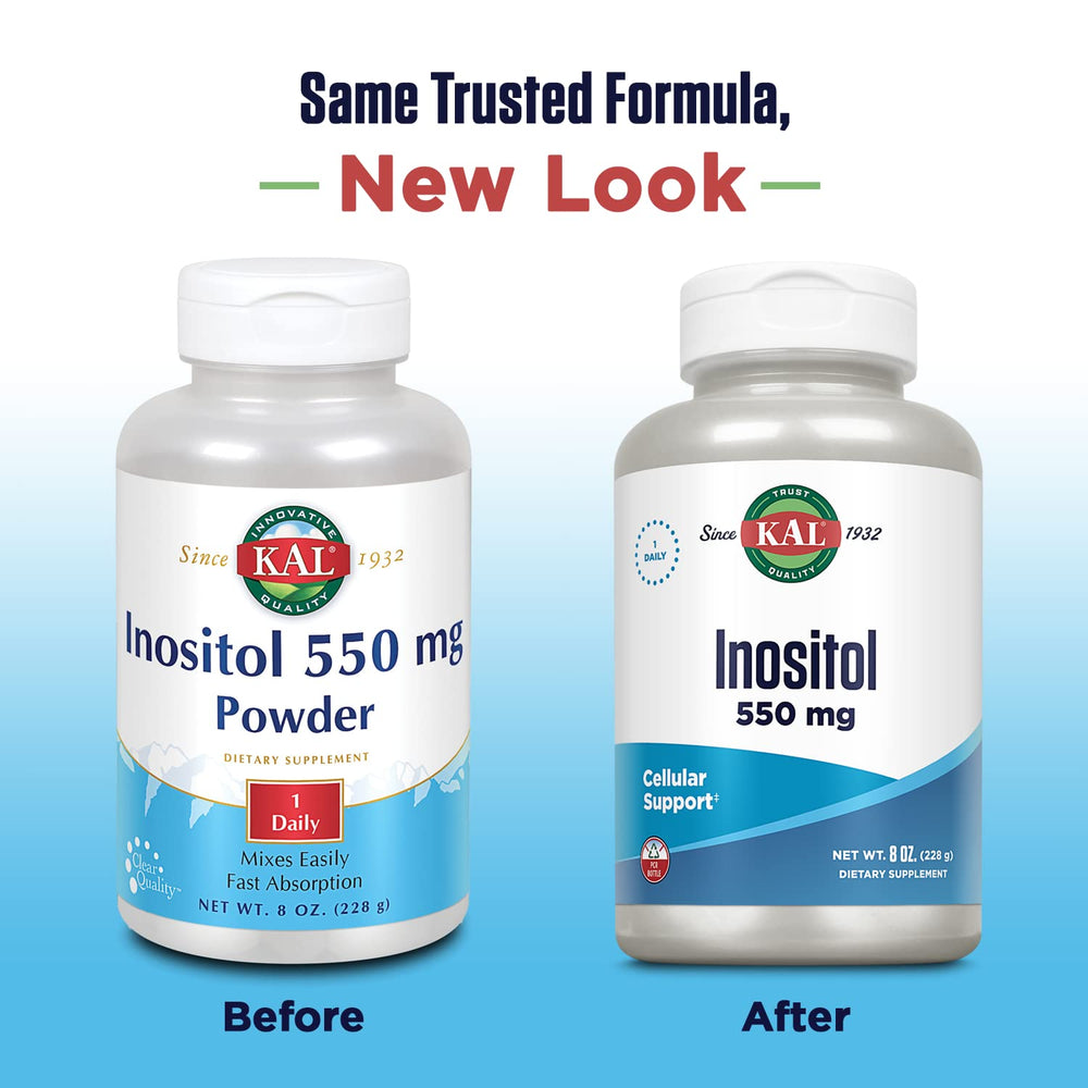 Measuring scoop with Inositol powder