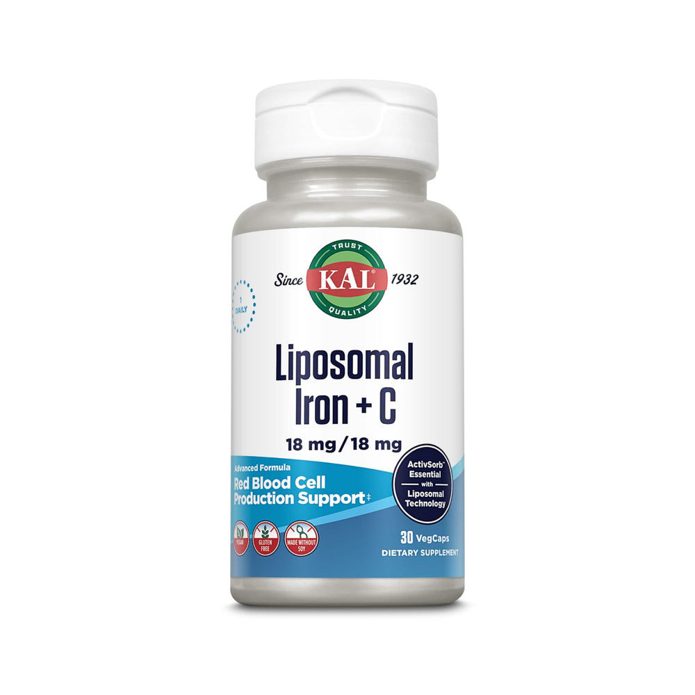 KAL liposomal iron with vitamin C hero product image