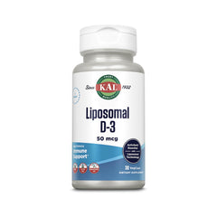 KAL Liposomal Vitamin D3 50 mcg bottle front