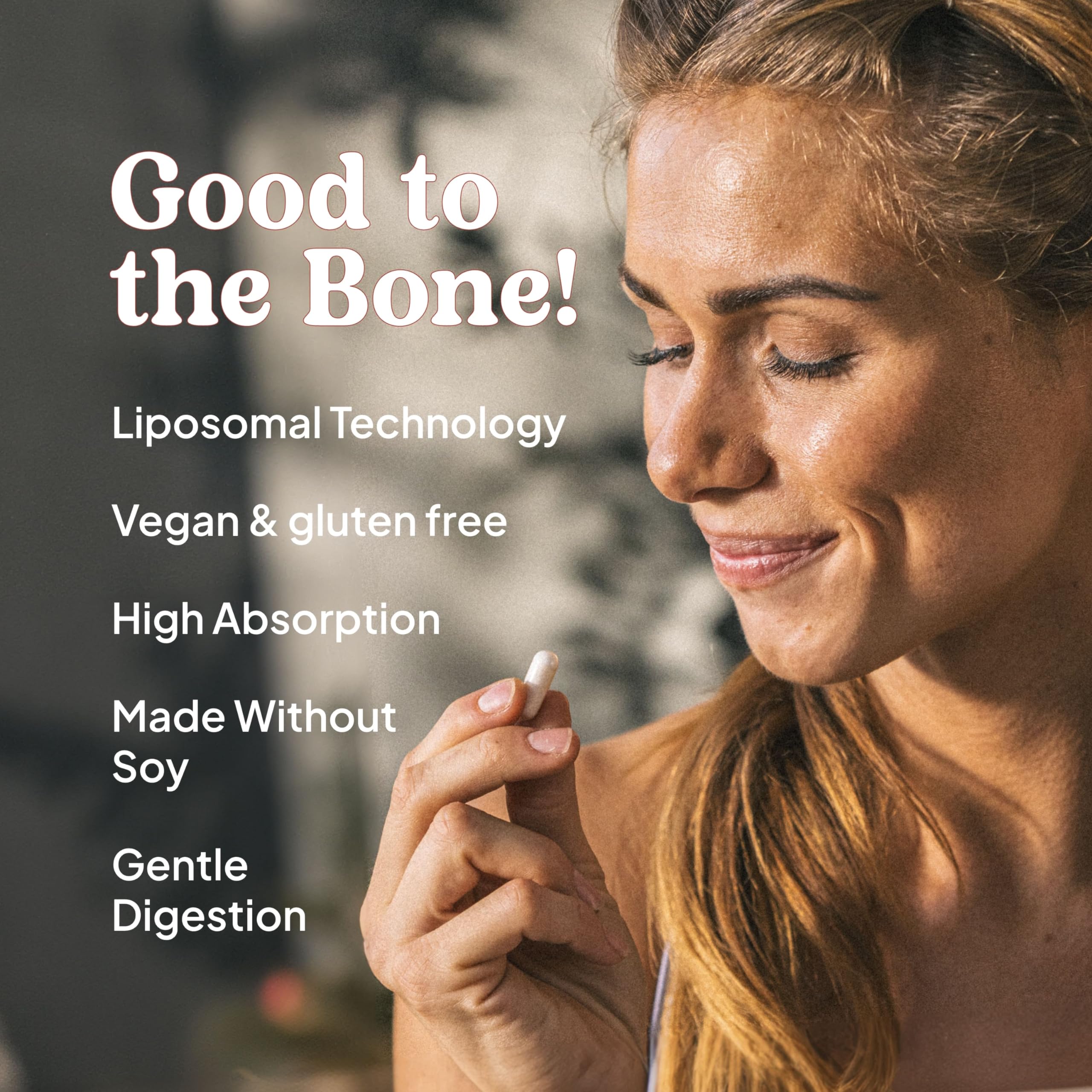 Diagram showing bone health and calcium utilization