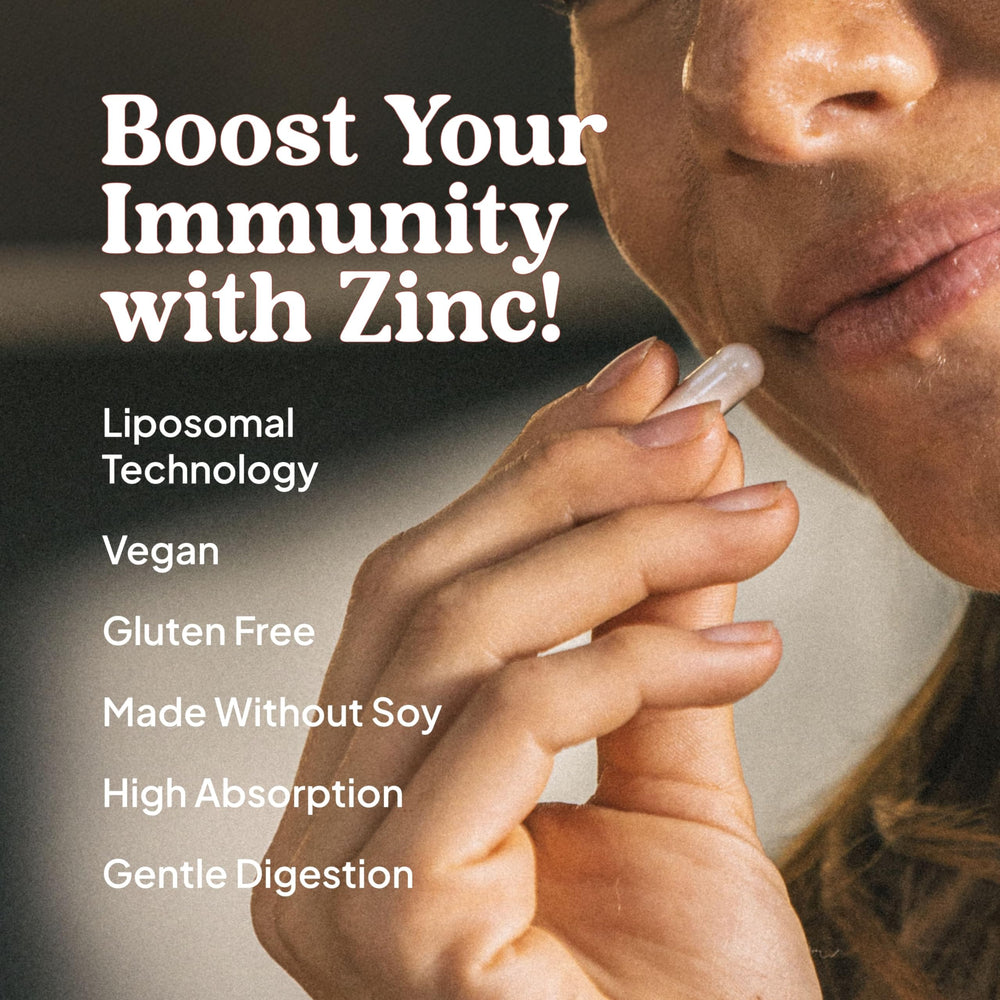 Zinc liposomal supplement supporting immune function - product image