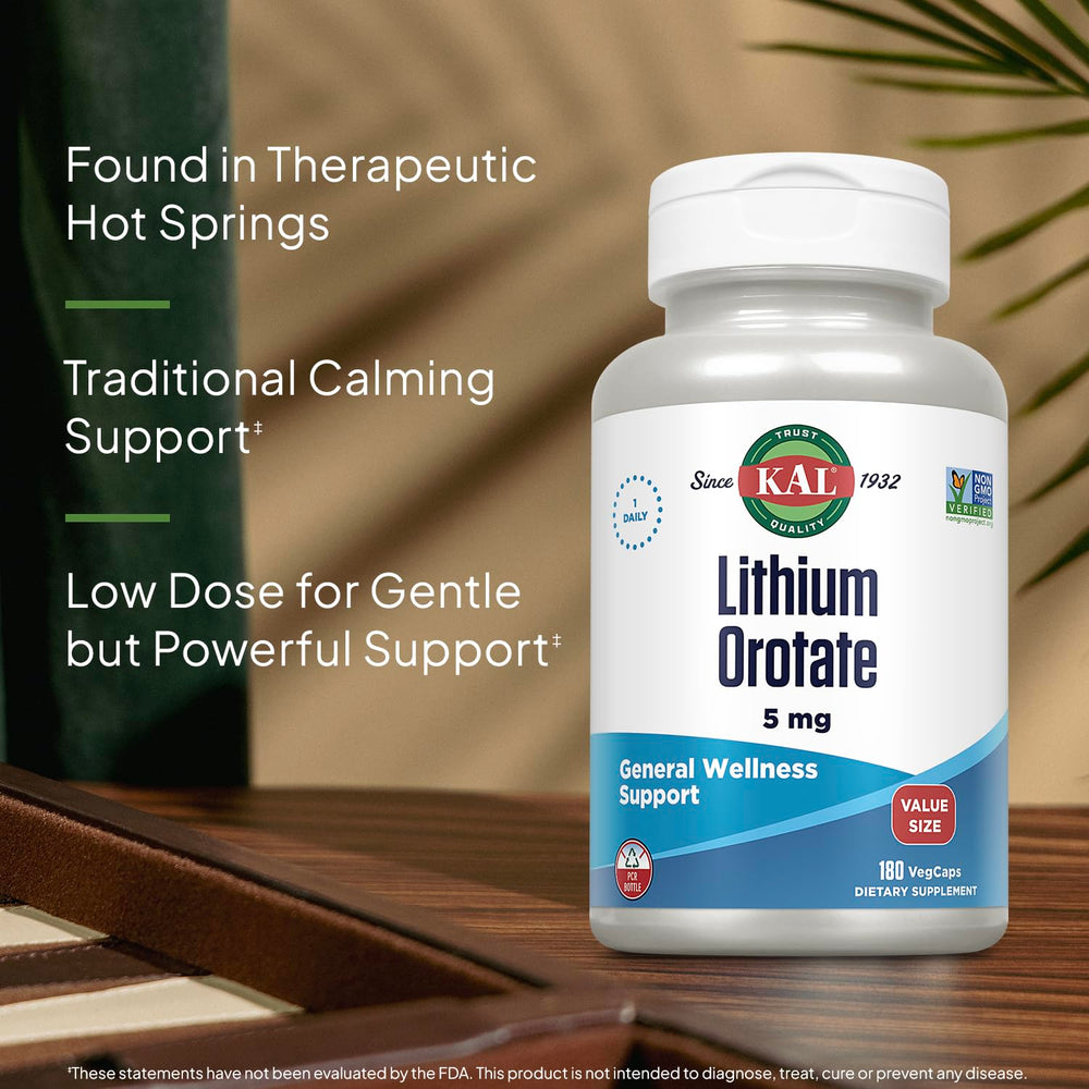 Illustration of one 5 mg dosage per VegCap