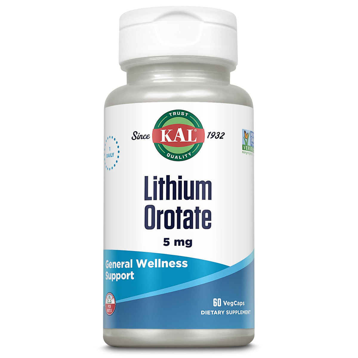 KAL Lithium Ootate 5mg bottle with label