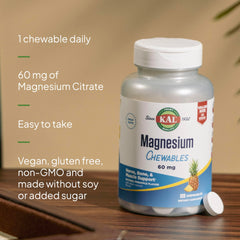 KAL Magnesium Chewables ingredients list