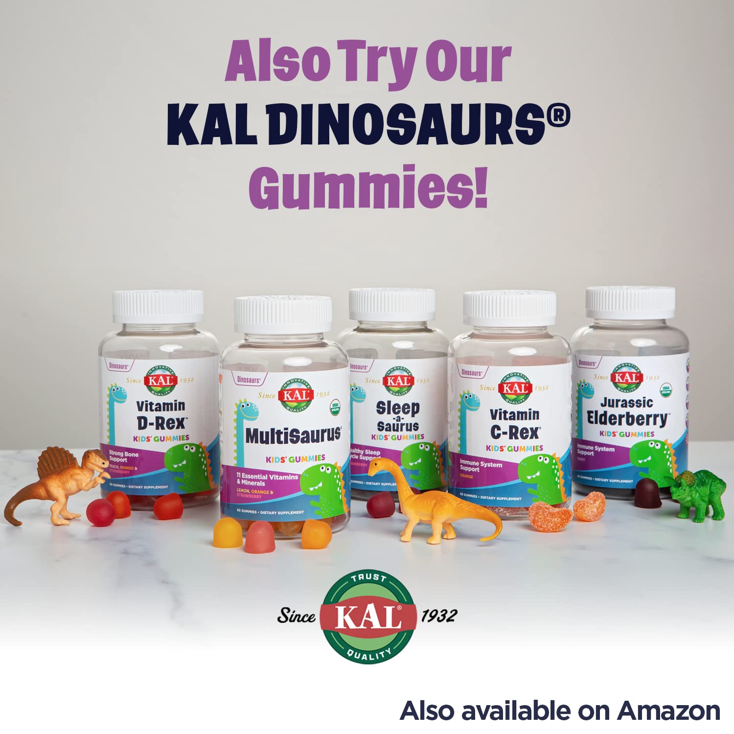 90 servings 4 oz packaging of KAL Magnesium Powder for Kids